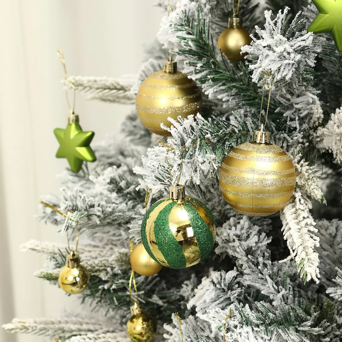 3/6cm Christmas Balls Christmas Tree Decoration Ornament for Home Decor Hanging Pendant New Year Gift Noel Navidad Xmas Ball