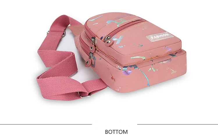 Chest Bag Crossbody Small Sling Backpack Sling Bag for Women, Chest Bag Daypack Crossbody for Travel Sport Crossbody Backpack