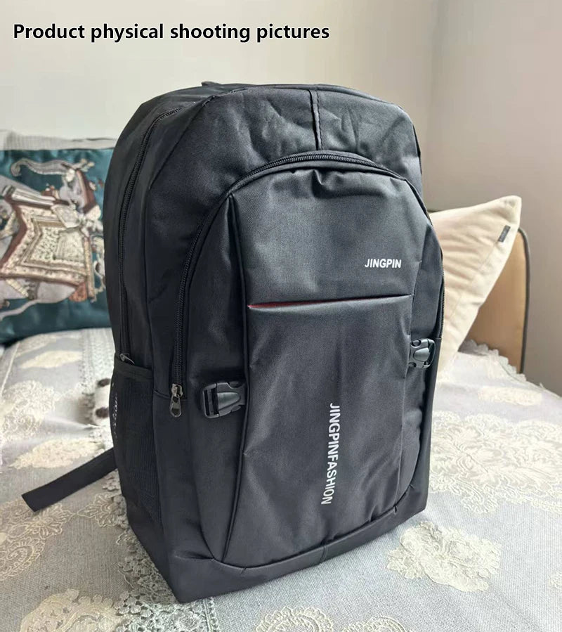 Men's Backpacks Oxford Waterproof Rucksack Business Computer Bag Casual Travel Backpack Senior High School Student Schoolbag