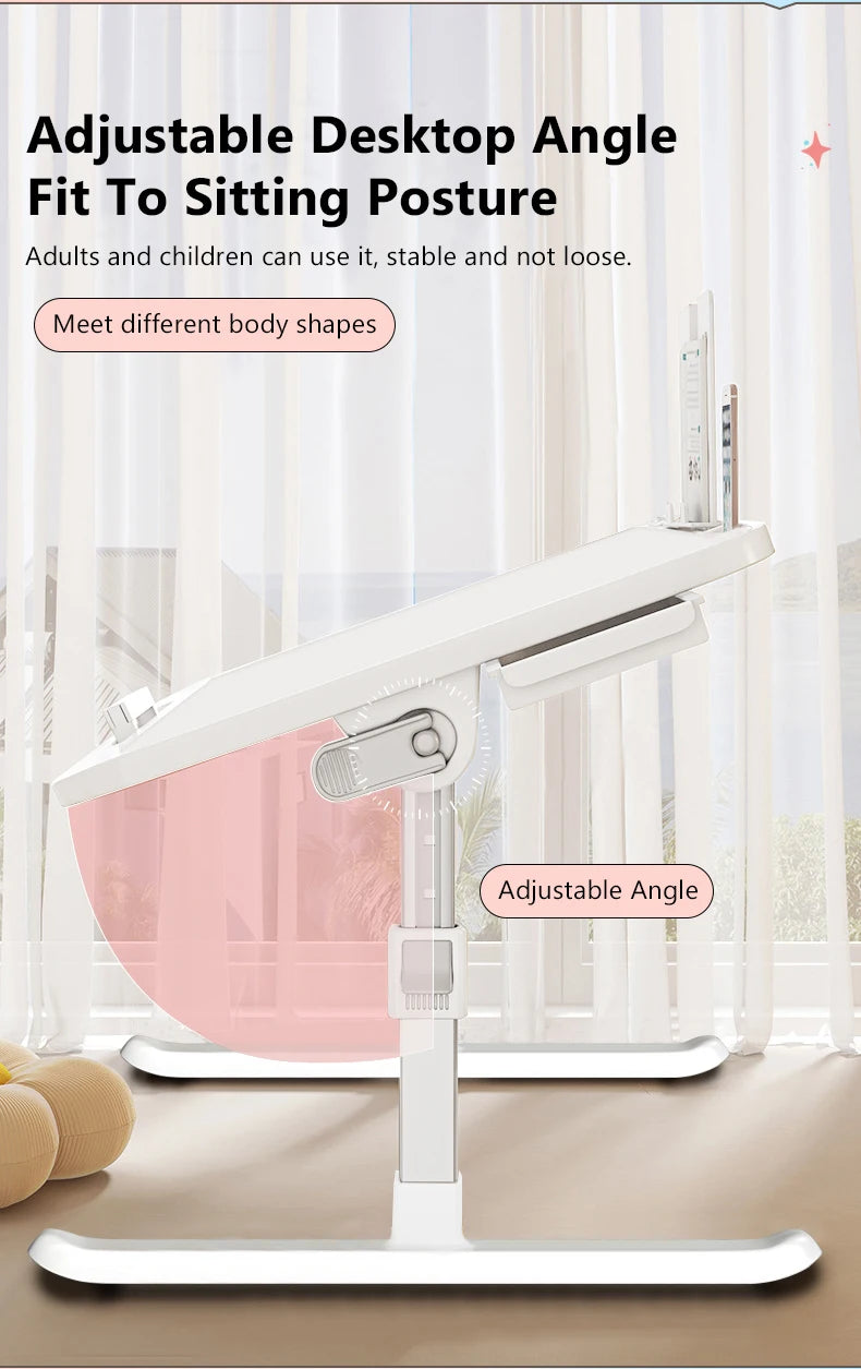 Laptop Desk Foldable Bed Table Adjustable Computer Gaming Desk Portable Folding Table Mesa Plegable Home Working Furniture