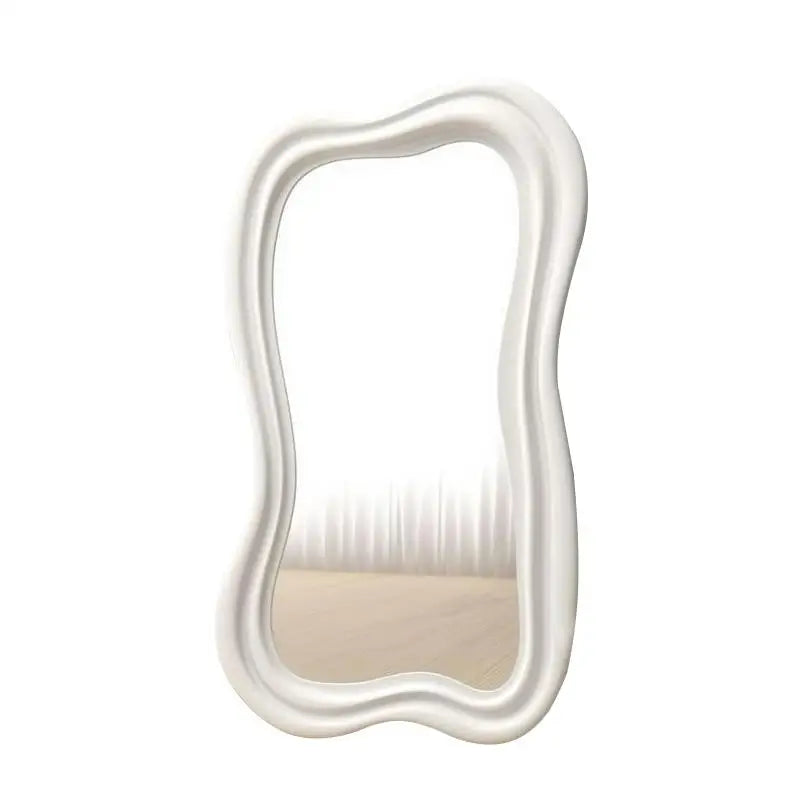 Modern Ornament Mirror Aesthetic Irregular Women Kawaii Design Mirror Standing Dorm Espejos Decorativos Home Accessories