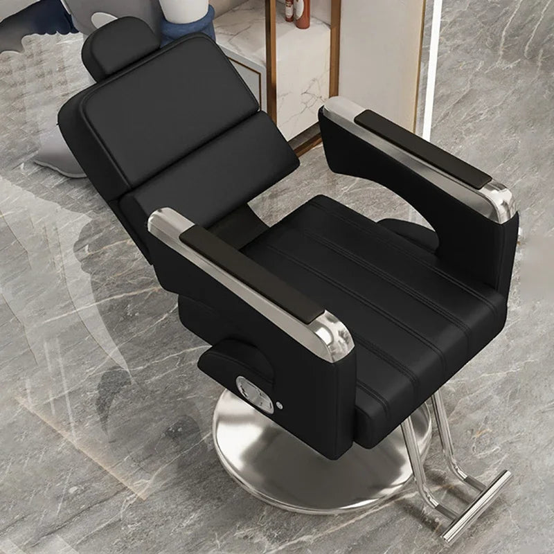 Barber Shop Barber Chair, 360° Rotatable, Hydraulic Lift Chairs, New Design, Customizable Hair Salon Store Furniture Wholesale
