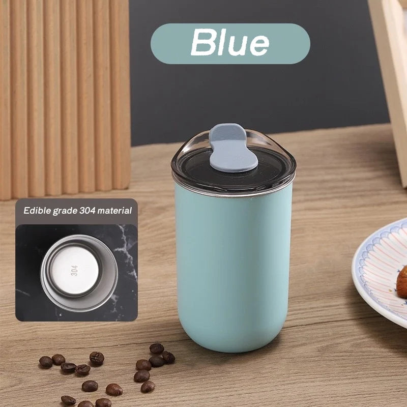 300ml Stainless Steel Coffee Mug Cup with Lid Simple Insulated Coffee Mug Non-slip Leak-proof Multipurpose Handy Cup Drinkware