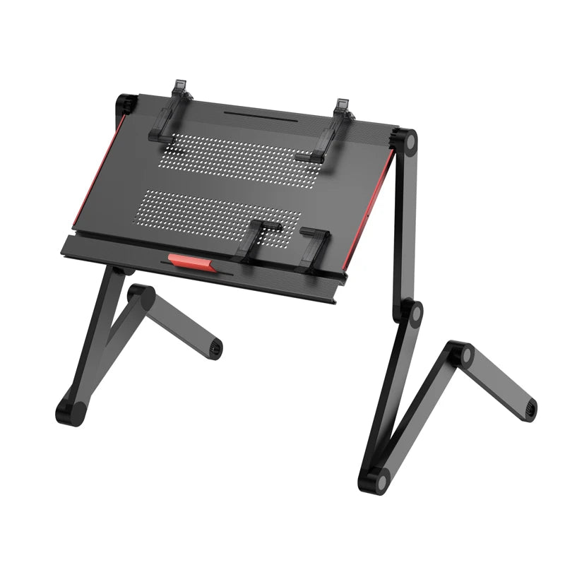 Lying Flat on The Bed, Laptop Desk, Foldable Tablet Stand, Adjustable and Movable, Writing Desk for Lying Down Desk Table