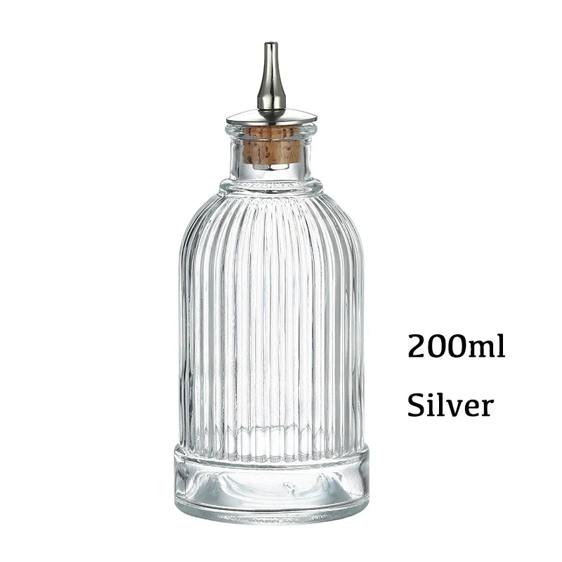 Vintage Cocktail Bitters Bottle with Dasher Top Professional Bar Accessory Bar Tool