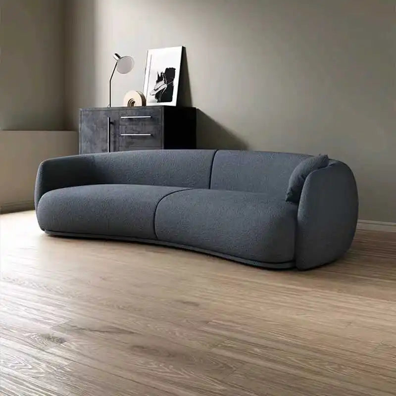 Narrow European Living Room Sofas Minimalist Curved Individual Living Room Sofas Lounges Modern Divano Soggiorno Home Furniture