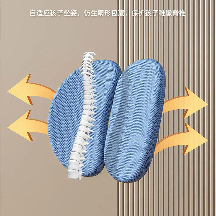 Household Student Desk and Chair Set Height Adjustable, Ergonomic Children School Writing Study Table