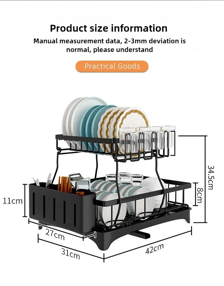 Non Perforated Folding Cabinet with Pull-out Basket Multifunctional Snack Storage Rack Household Kitchen Sink Storage Rack