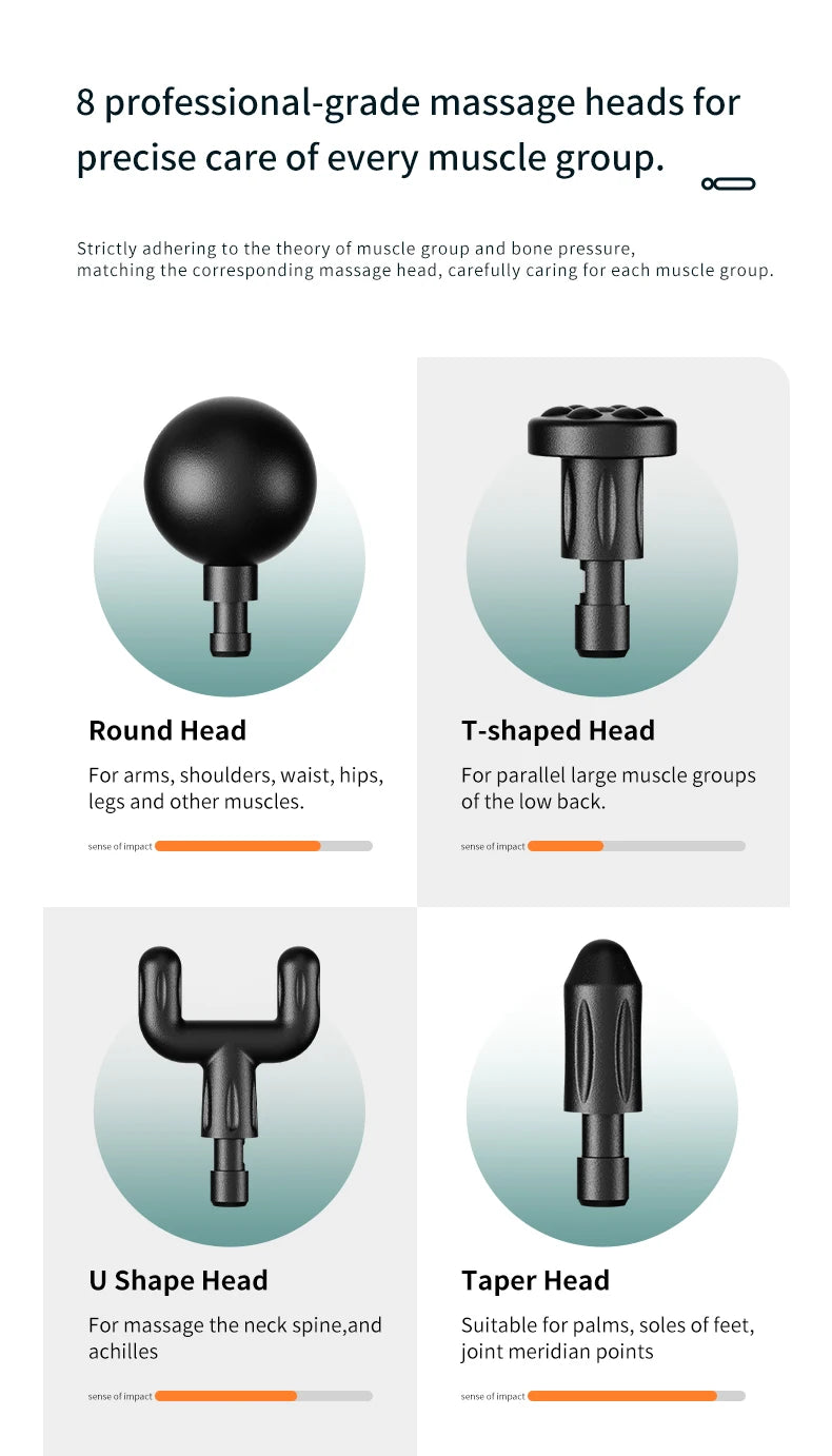 Massage Gun Muscle Relax Deep Tissue Massager Neck Massager Dynamic Vibrator Back Portable Handheld Display Fascia Gun Massage