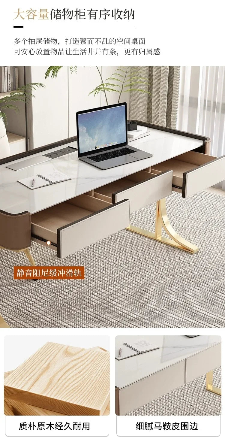 Storage Nail Computer Desks Makeup Vanity Living Room Bedroom Drawers Table Office Wall Table Bureau Lounge Suite Furniture