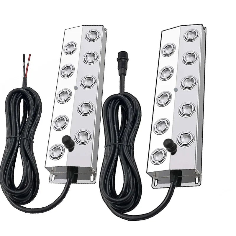 DC48V Ultrasonic Industrial Humidifier 10/12 Head Fog Sprayer Commercial Nebulizer Mist Maker Greenhouse/landscape Fog Generator