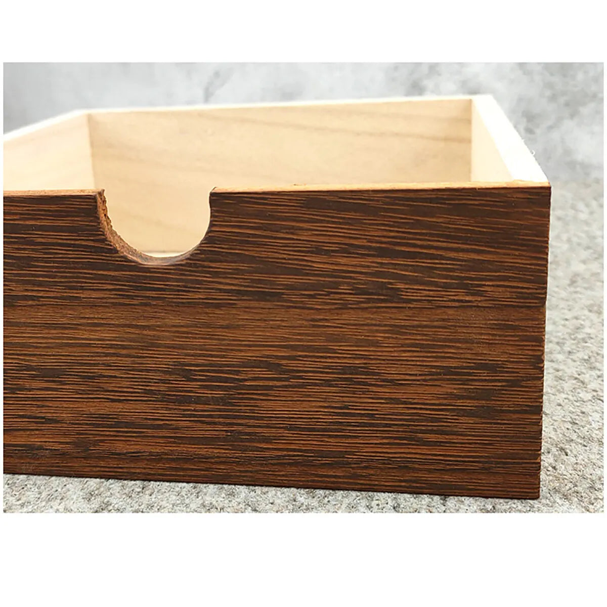 Drawer Wooden Storage Organizer Small Desktop Decorative Cabinet Boxes