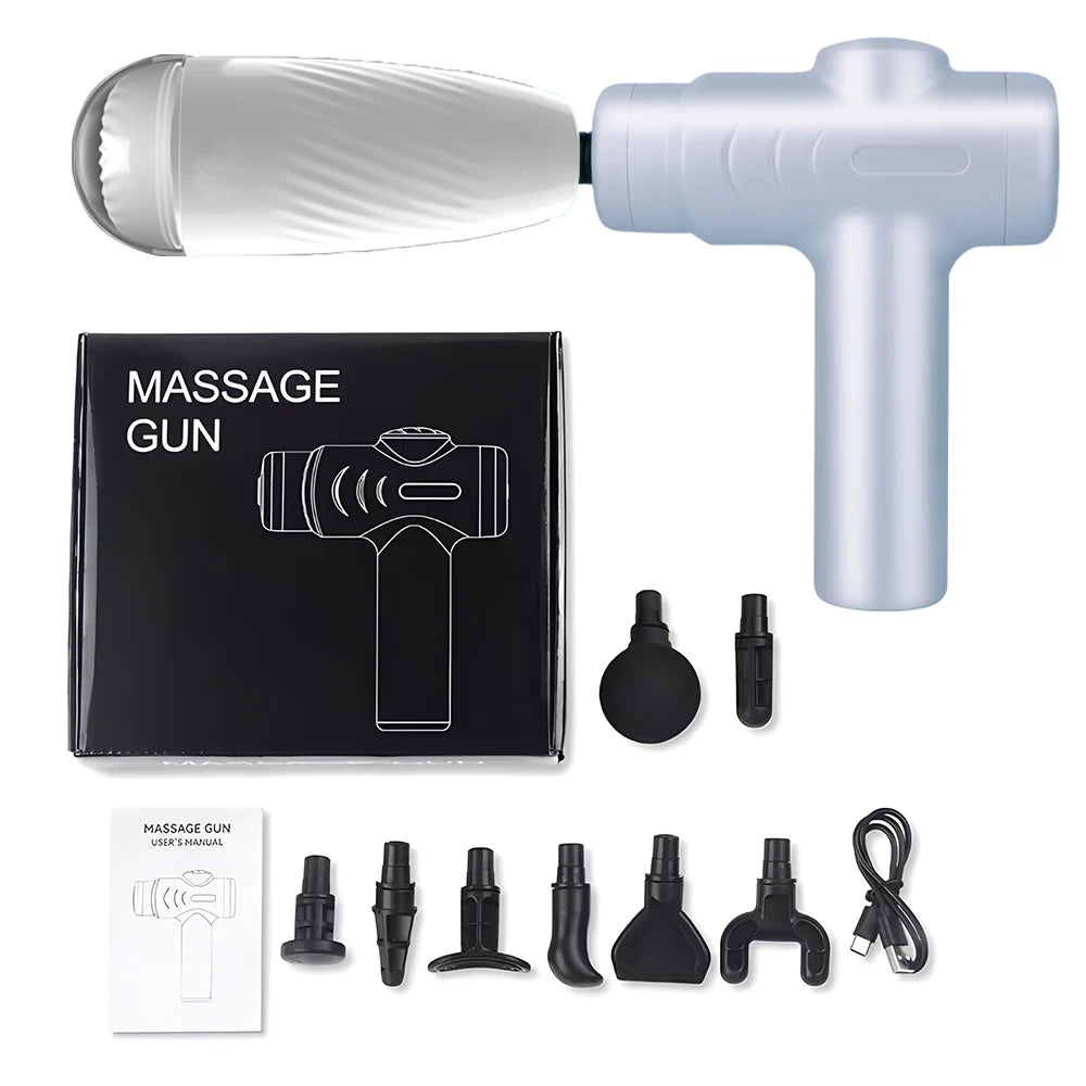 Fascia gun electric frequency conversion impact massage gun male specific training relaxation deep massage body neck hands legs