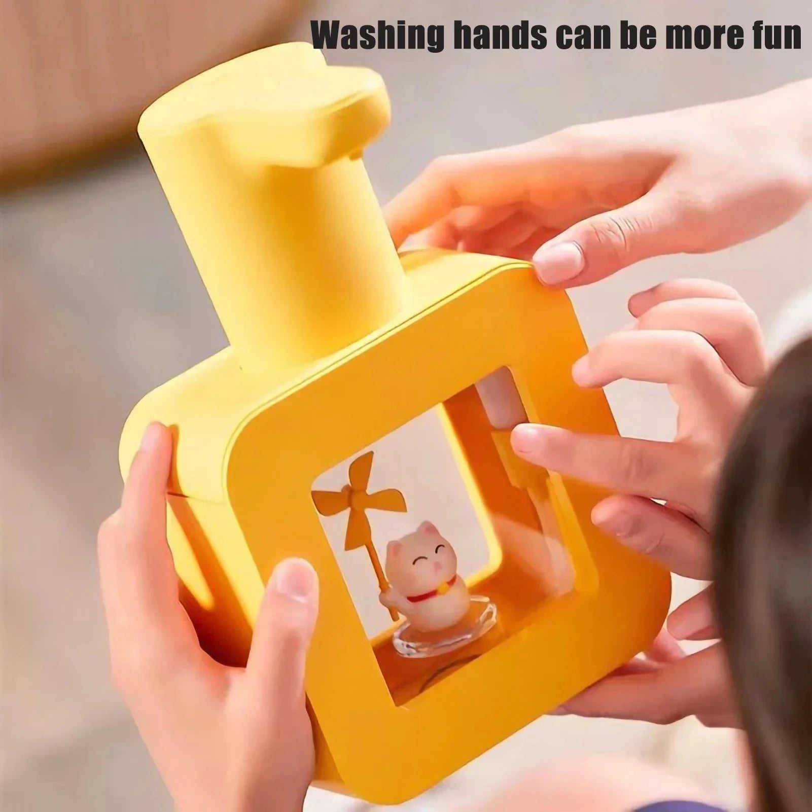 New Automatic Soap Dispenser Cute Pet Contact Free Hand Sanitizer USB Charging 400ml Liquid Dispensers Wash Handtizer Personal