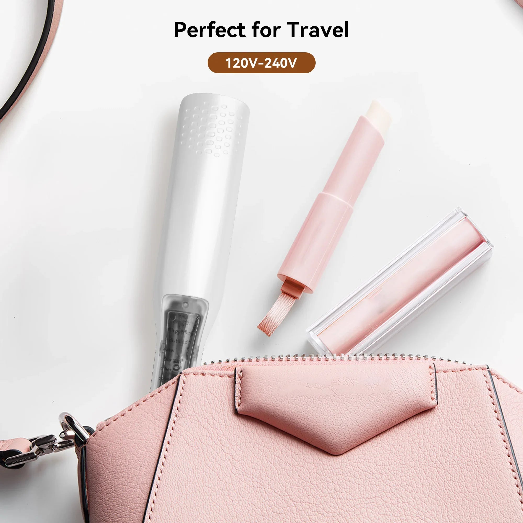 Steam Hair Straightener Professional Salon Nano Titanium Ceramic Steam Flat Iron Hair Straightening Irons for Smooth