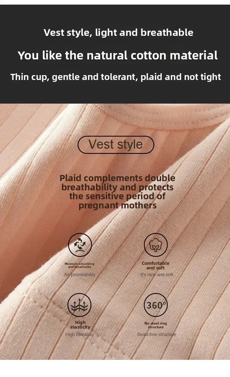 Cotton Maternity Nursing Bras Pregnant Breastfeeding Pregnancy Women Underwear Breast Feeding Bra Soutien Gorge Allaitement