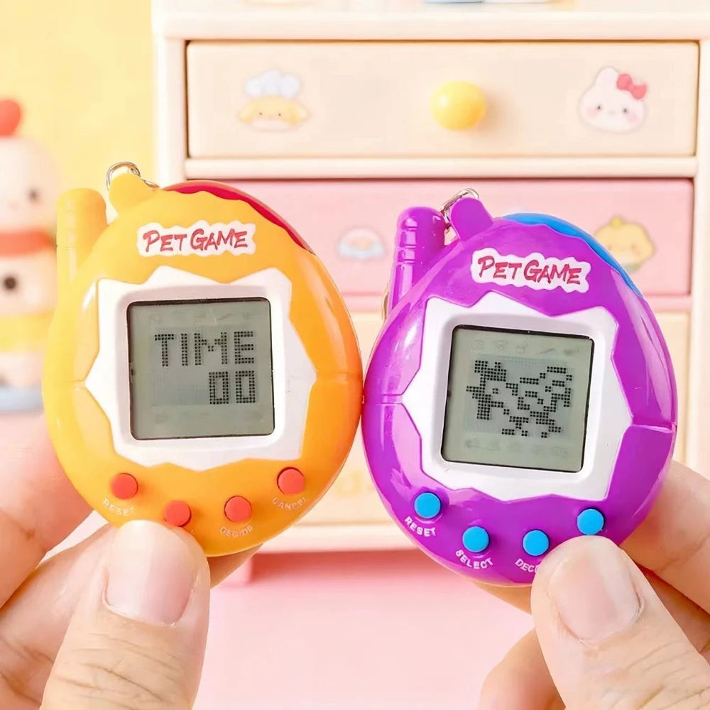 1PC Transparent Electronic Pets Nostalgic 168 Pets In One Virtual Cyber Digital Nostalgic Funny Toys Pixel Funny Play