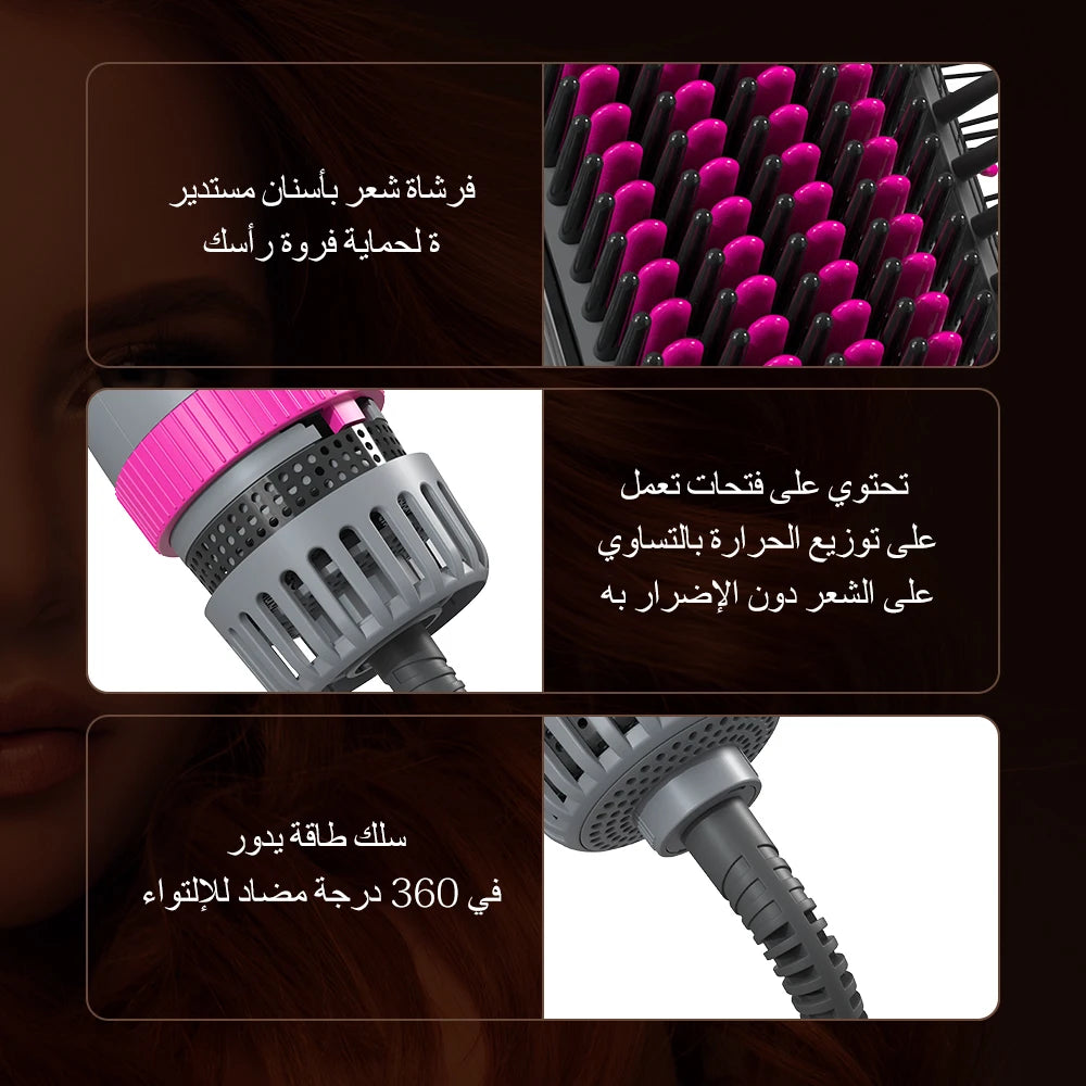 Kinseibeauty Professional hair stylist salon hair dryer curling iron hair equipment straightening electric comb three speed mode