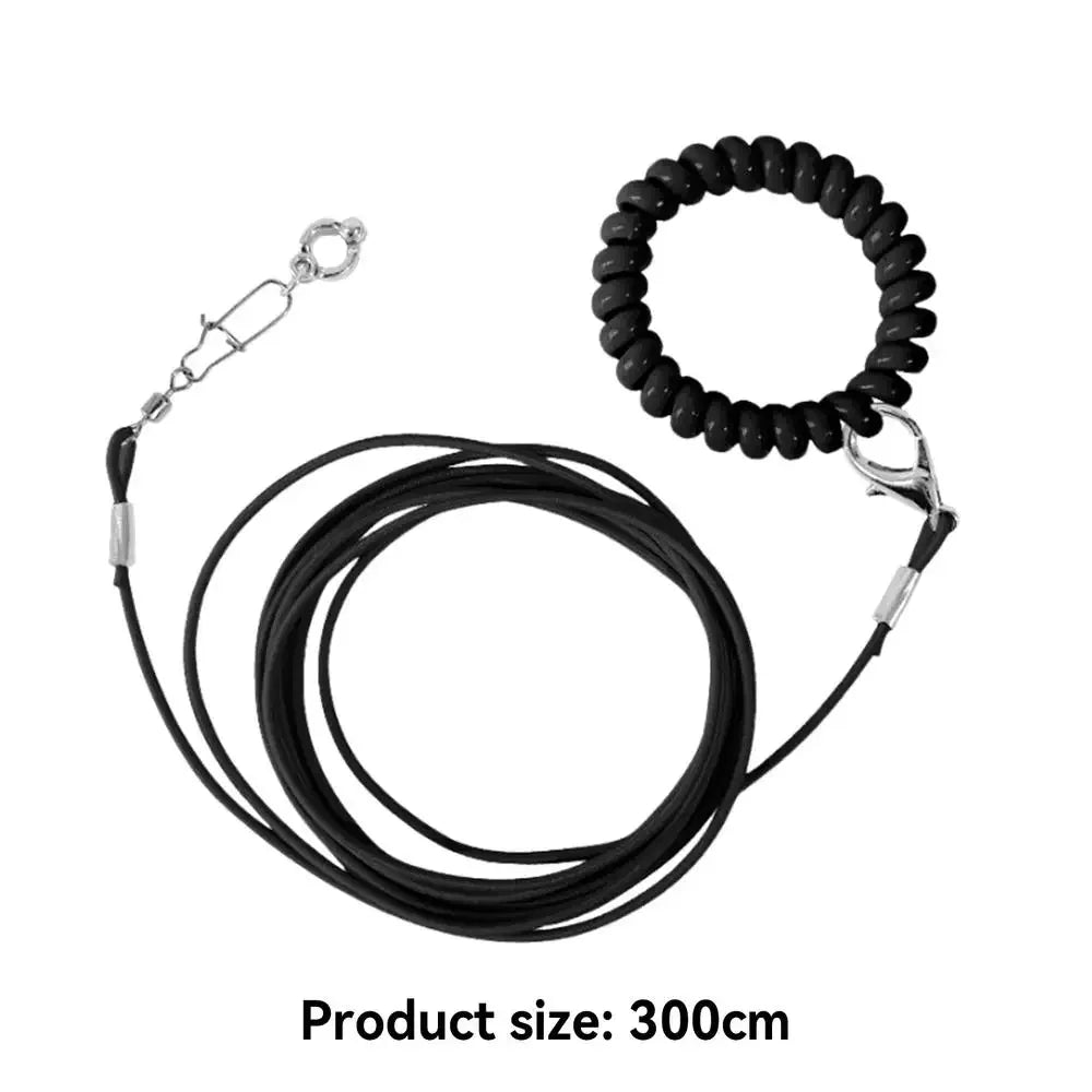 Parrot Bird Flying Training Leashh Rope Anti-flying Foot Chainsize 6 foot ring Ring Outdoor Birds Supplies