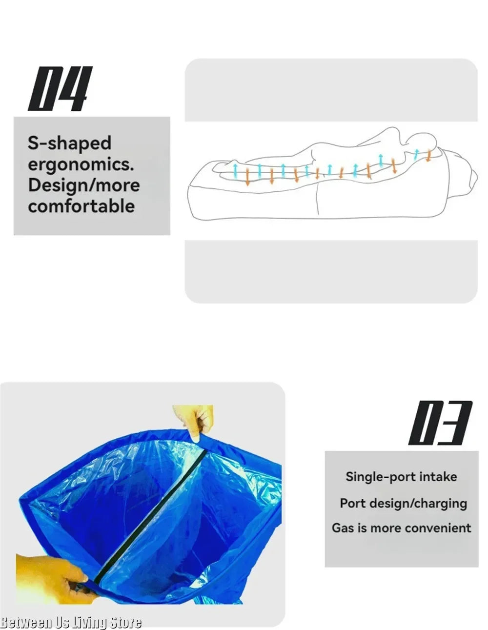 Outdoors Inflatable Sofa Folding Chair Amphibious Bean Bag Sofas Portable Mattress Swimming Pool Seaside Beach Camping