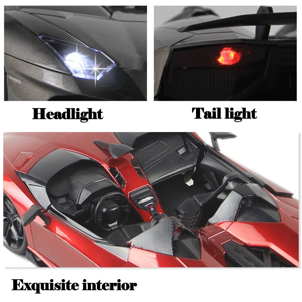 1:14 Scale Remote Control Car With Scissor Doors 4 channels RC Car Radio Controlled Auto Machine Toys Gift for Kids Boys Adults