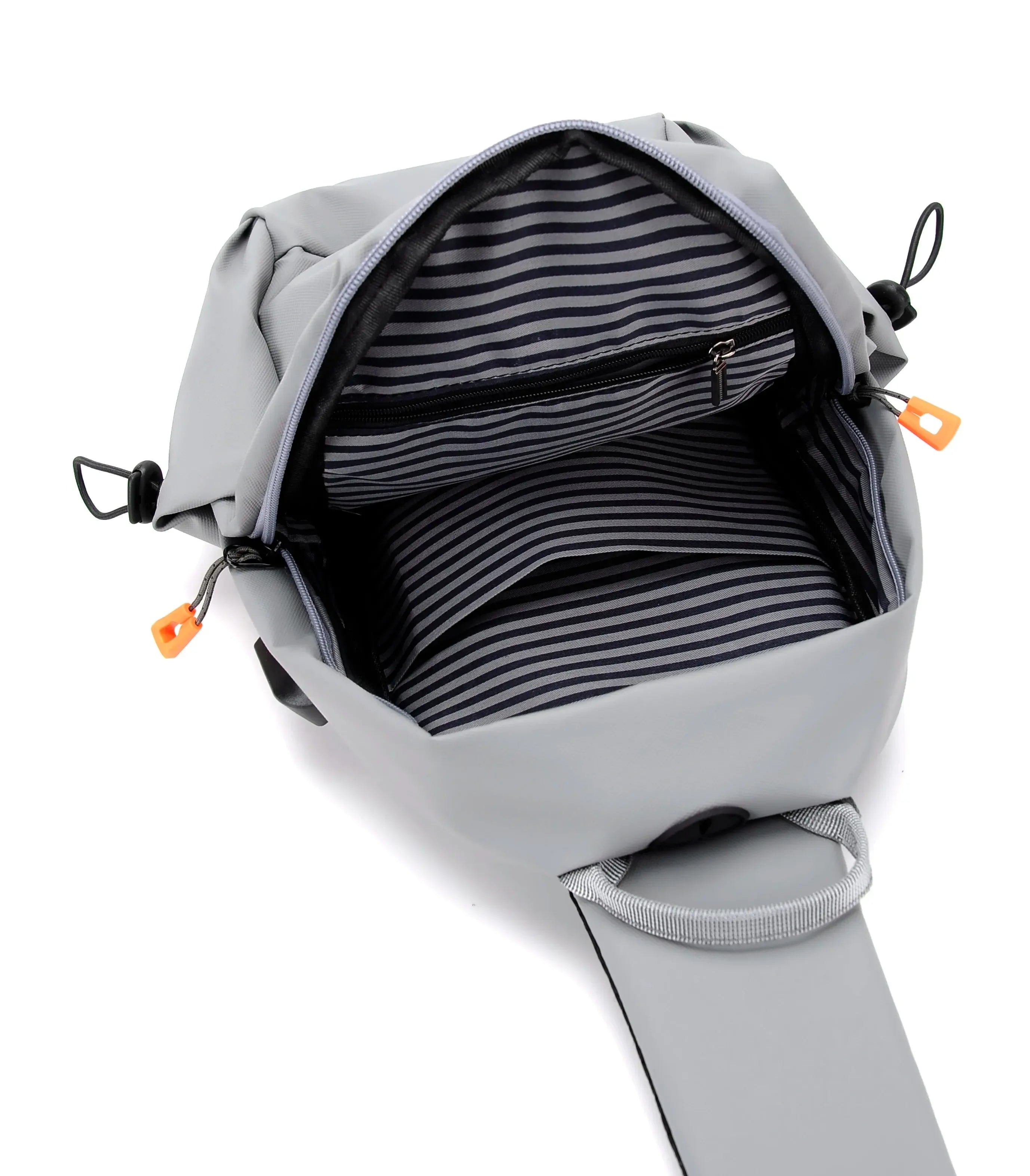 New Men's And Children's Chest Bag Waterproof Trend Simple Usb Charging Solid Color Multifunctional Messenger Bag Shoulder Bag