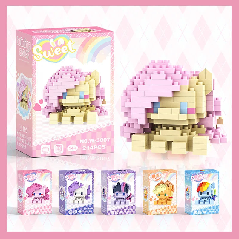 My Little Pony Building Blocks Lega Equestria Girls Figure Twilight Sparkle Building Blocks  Cartoon Character Toys For Children
