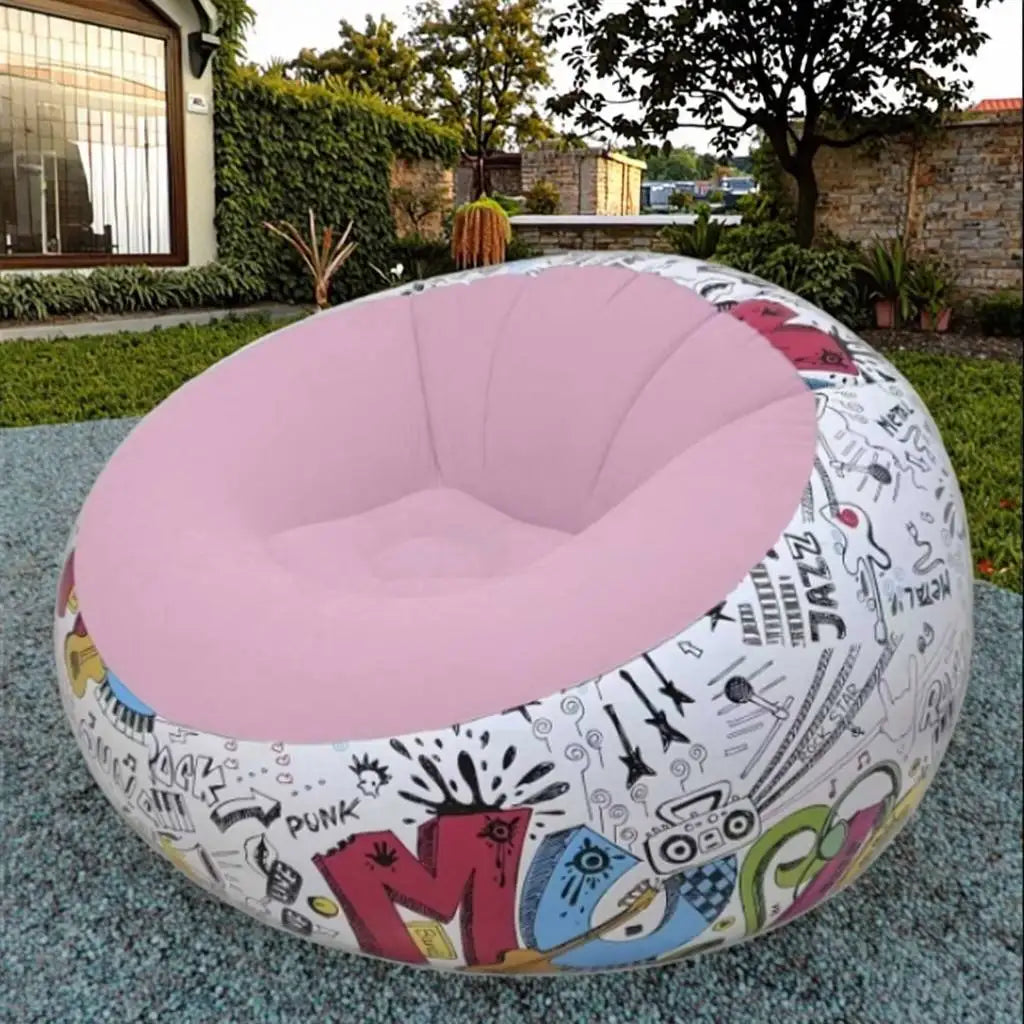 1PC Thickened Inflatable Lazy Sofa Lounge Chair – Perfect for Outdoor Courtyards & Indoor Leisure