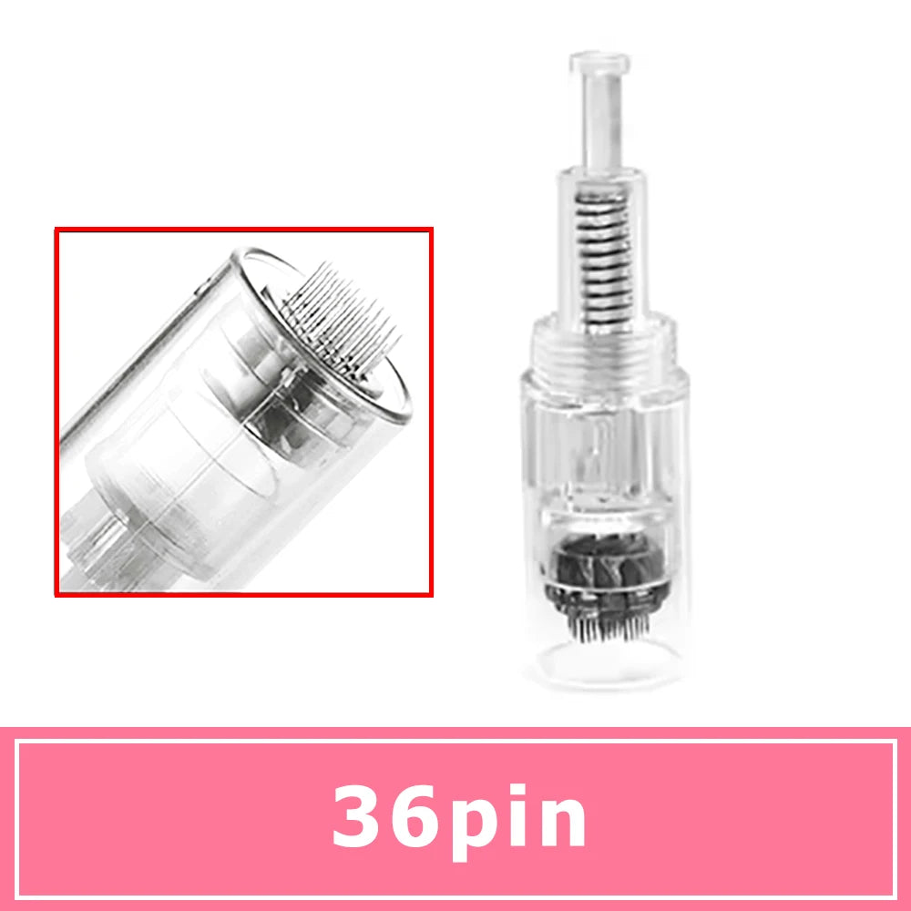 Professional Derma Pen Microneedle Pen With Needles Cartridges Skin Care Device Wireless Microneedling Machine Beauty Tool