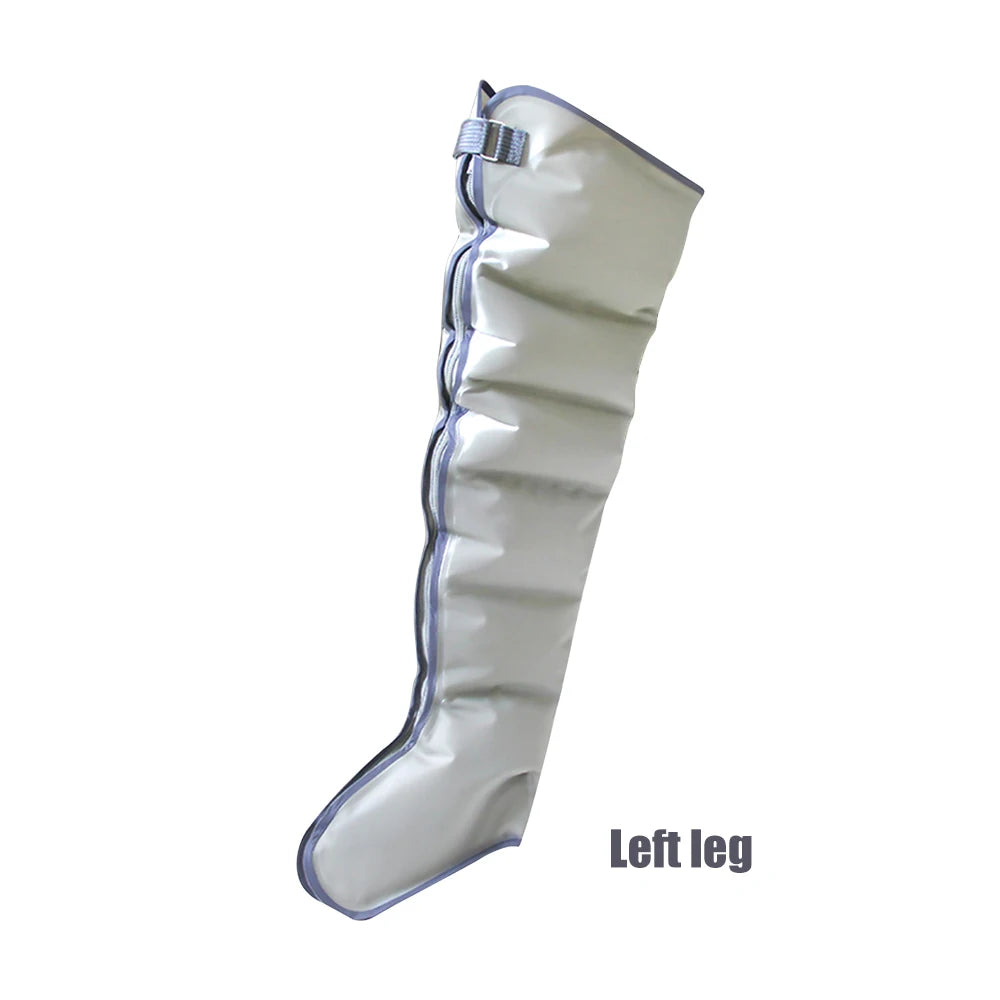 6 Air Chambers Leg Compression Massager Pressotherapy Massage Apparatus Therapy Arm Waist Pneumatic Air Wraps  Relax Pain Relief