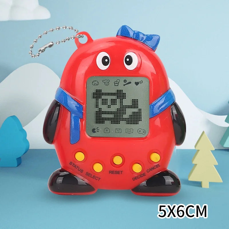 Hot Selling Electronic Pet Machines Handheld Mini Nostalgic Game Consoles Children'S Puzzle Toys, Hanging Decorations Gifts