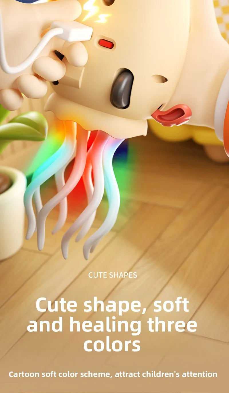 Dancing Octopus Electronic Pets Luminous Fidget Toys Interactive Antistress Stress Relief Toy for Toddler Baby Children Adult