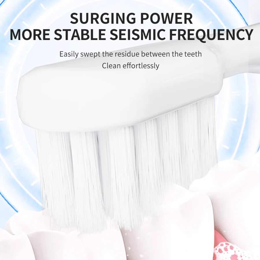 Lipstick Electric Toothbrush Smart Compact and Portable Small Oval Brush Head Deep Cleaning IPX7 Waterproof New Design