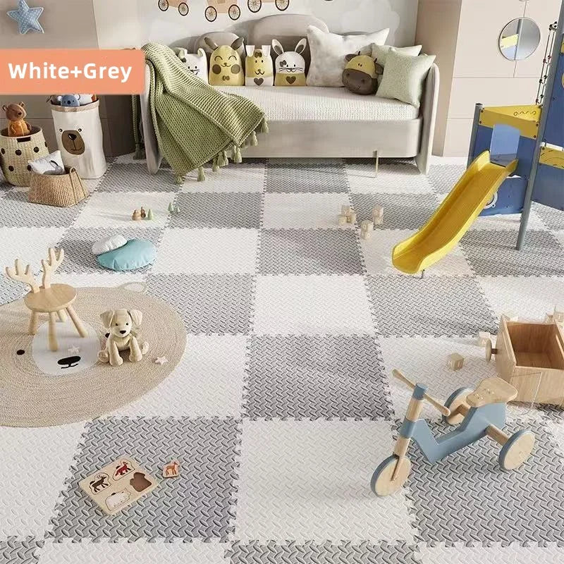 16Pcs Baby Play Mat Foam Sports and Fitness Carpet 30x30cm Shockproof Splicing Sports Rugs Non-slip Baby Toys Children Playmats