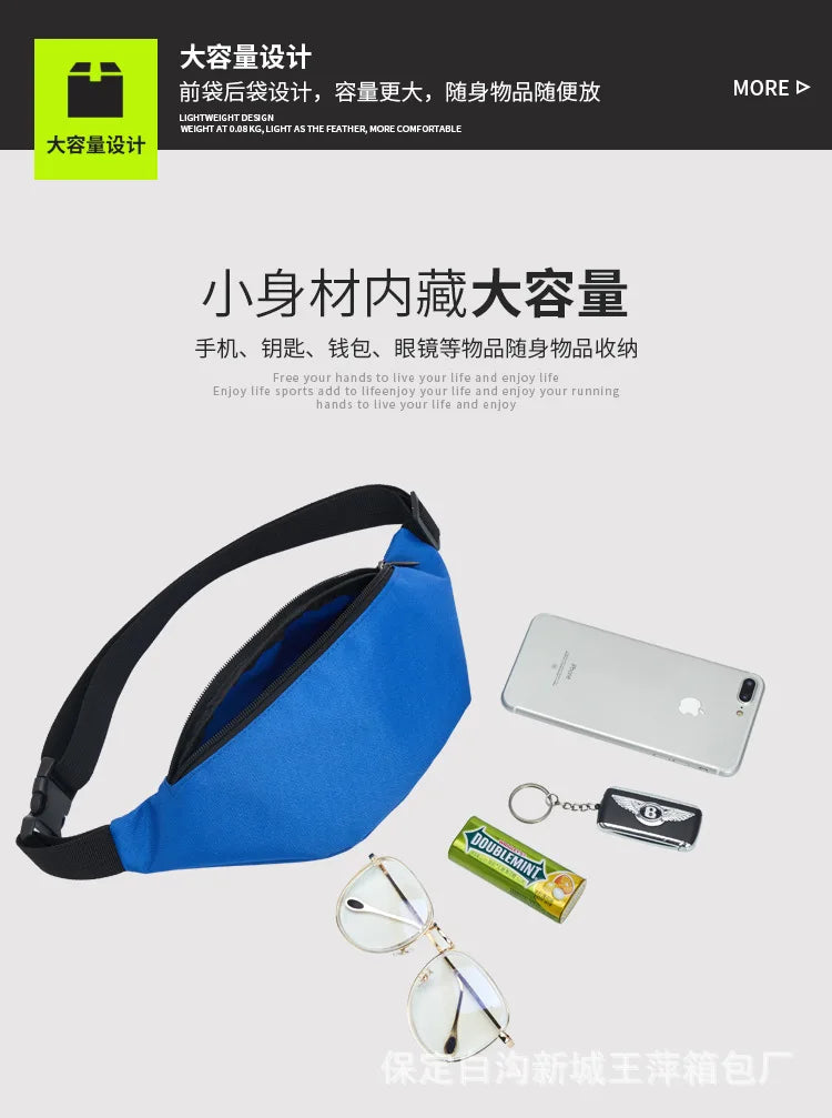 KPop Demon Hunters Girl Waist Bag Movie Anime Kids Fanny Packs Cartoon Cute Crossbody Chest Packs Lightweight Child Belt Bum Bag