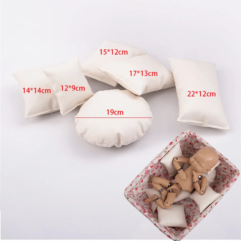 Newborn Photography Props Pillows Basket Filler Photo Shooting Accessories Studio Posing Aid For Baby 29 Models Fotografia Gifts