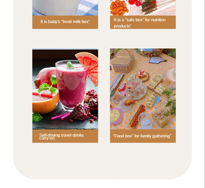 10L Car Refrigerator Mini heating Cooling small refrigerator car home dual-use small dormitory home car dual-use refrigerator