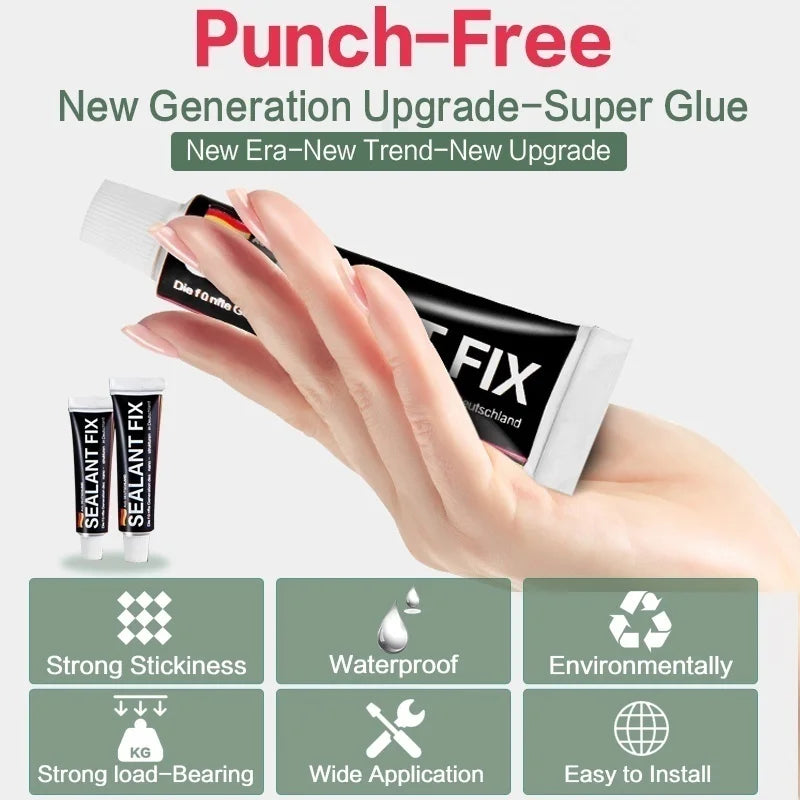 No Drill Toilet Paper Holder Wall-Mounted Aluminum Alloy Toilet Paper Holder Tissue Rack Tissue Holder Bathroom Accessories