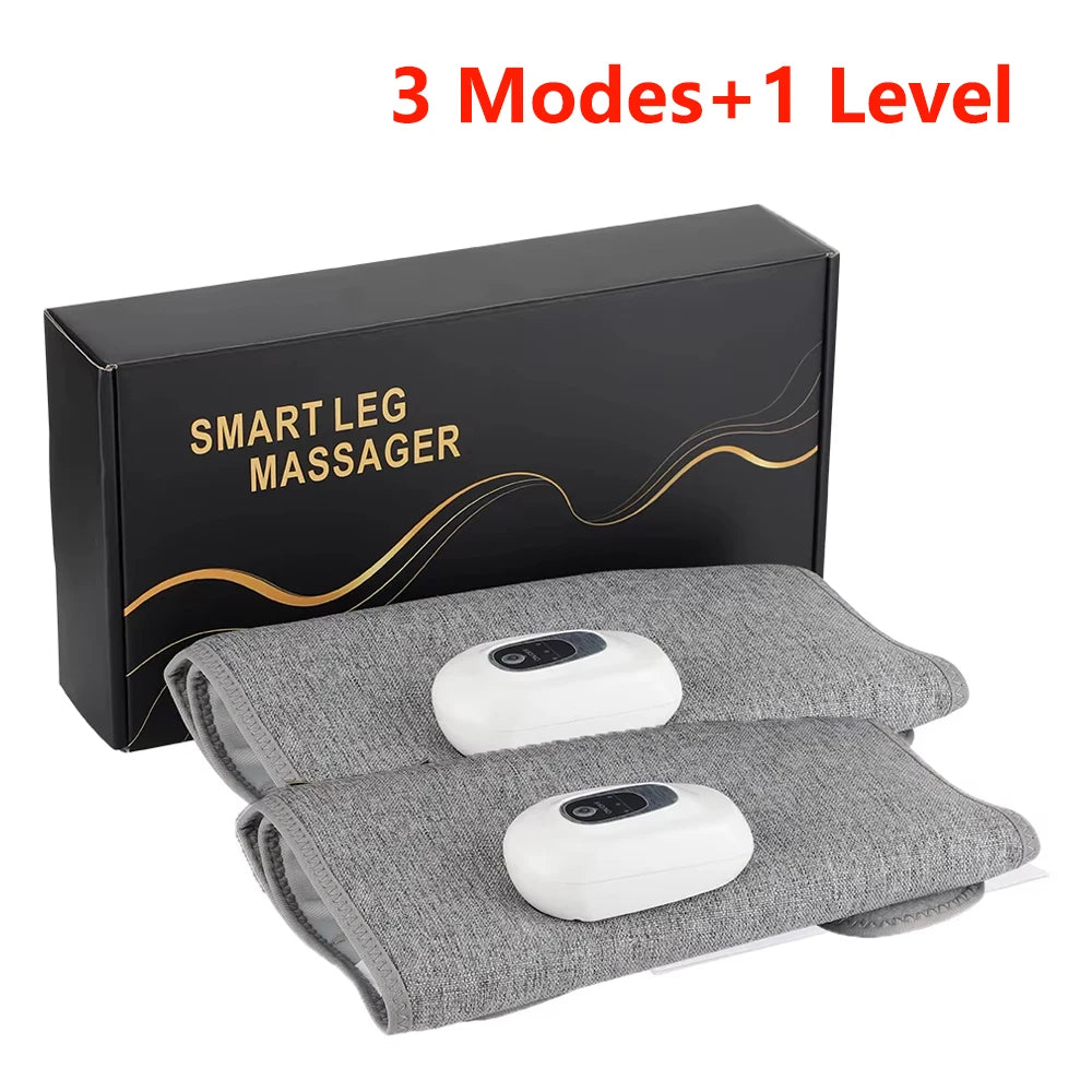 Wireless Air Pressure Calf Massager Electric 4/3 Mode Airbag Compresstion Leg Massage Foot Calf Muscle Relax Relieve Fatigue