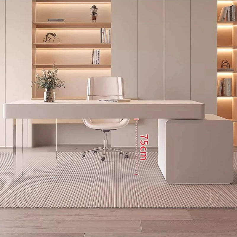 Modern Luxury Rock Slab Computer Desks Pliante Office Table Gaming Table Study Motion Room Desks Gaming Desk Computer Desk