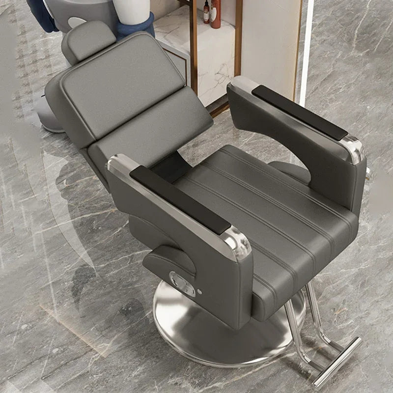 Barber Shop Barber Chair, 360° Rotatable, Hydraulic Lift Chairs, New Design, Customizable Hair Salon Store Furniture Wholesale