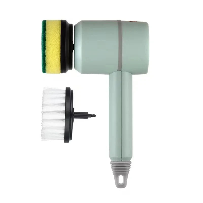 2025 Multi Functional Wireles Electric Cleaning Brush Household Toilet Cleaning Tool Handheld Kitchen Cleaning Brush