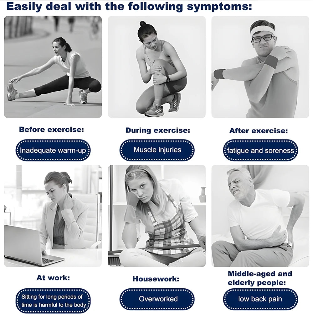 Electric Fascia Massager Body Scraping Microcurrent Vibration Warm compress Muscle Relaxation Body Lifting Guasha Massage Knife