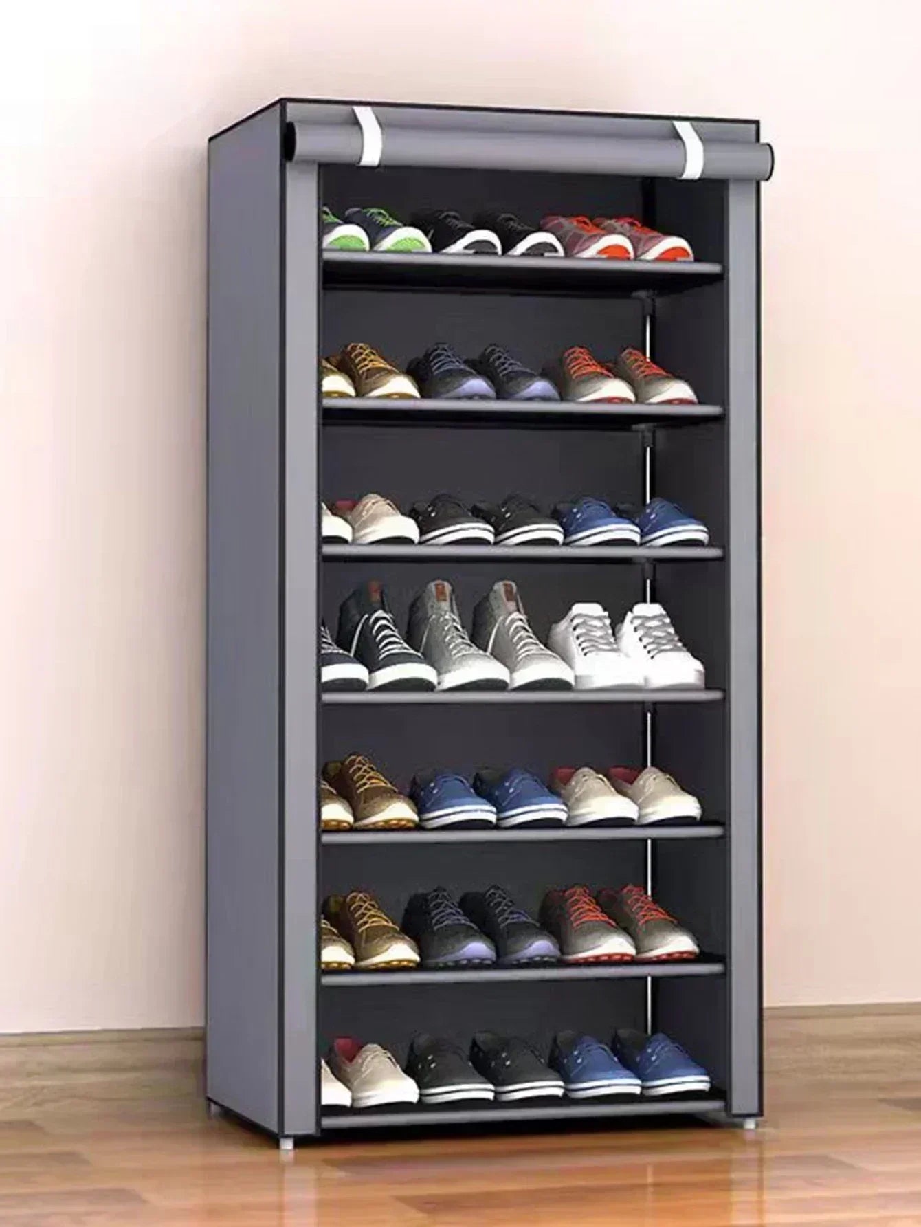 Multi-tier Combination Shoe Rack Home Bedroom Living Room Dustproof Storage Shoe Cabinet Dormitory Simple Shoe Organizer