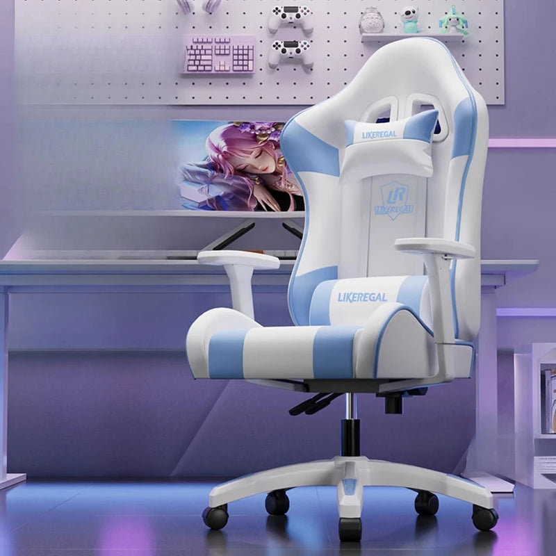 Ergonomic Student Office Chair Backrest Reading Playseat Study Office Chair Mobile Relaxing Kids Silla Oficina Home Furniture