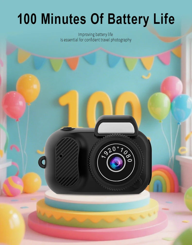 Mini Y3000 Keychain Camera 8MP Photo Tiny Digital Body Cameras Thumb Cam DV Micro Camcorder Support SD Card With Screen for Kids