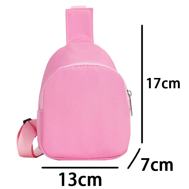 Children's Chest Bag K-Pop Demon Hunters Messenger Bags Baby Shoulder Bag Kids Gifts Mini Kids Gifts Cute Purses and Handbags