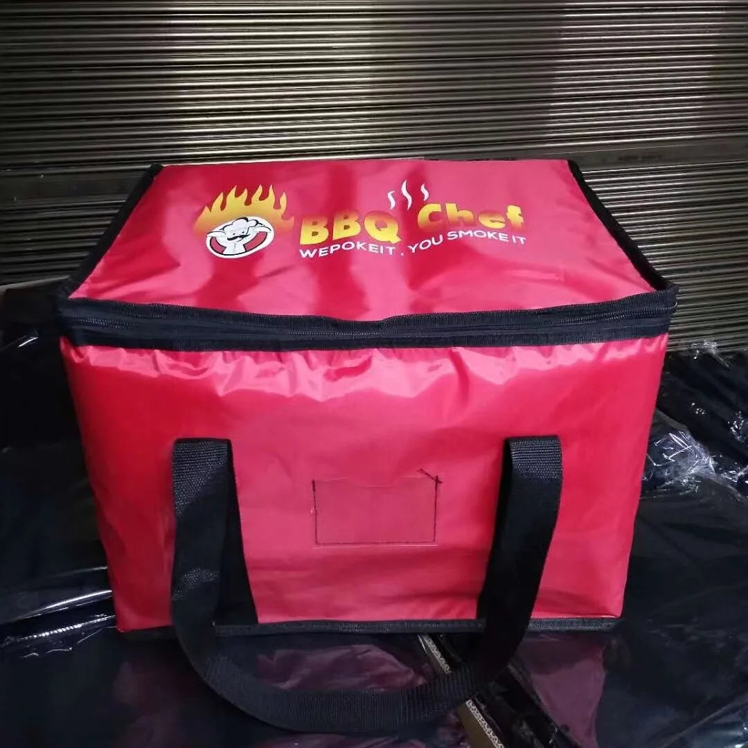 50L Extra Large Cooler Bag Car Ice Pack Insulated Thermal Lunch Pizza Bag Fresh Food Delivery Container Refrigerator Bag