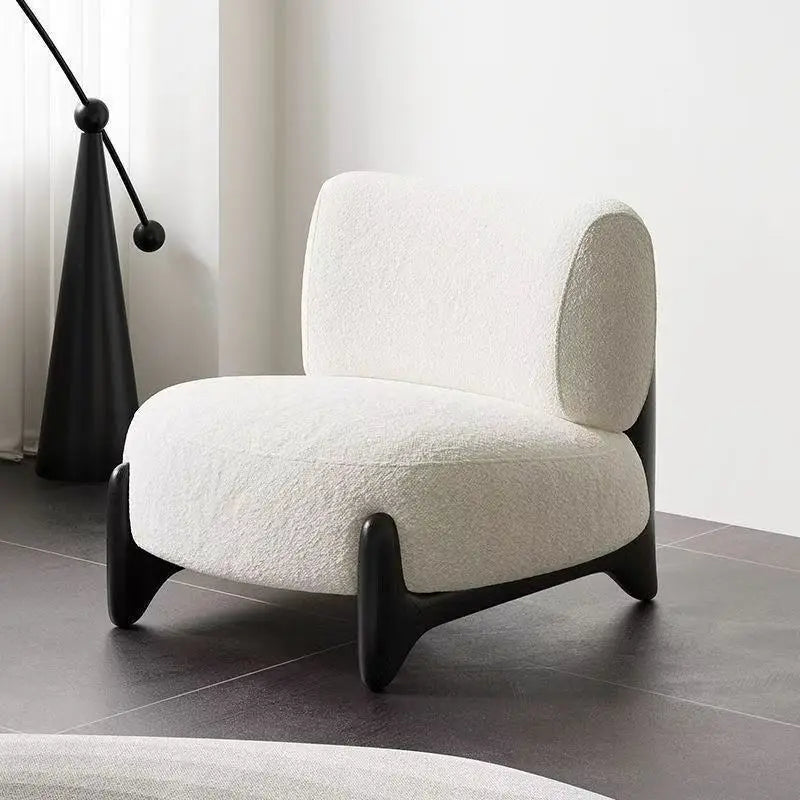 Cream Wind, Stool, Living Room, Balcony Bedroom, Chair Bed and Breakfast, Lazy Sofa Internet Celebrity Leisure Chair Sofa Chair