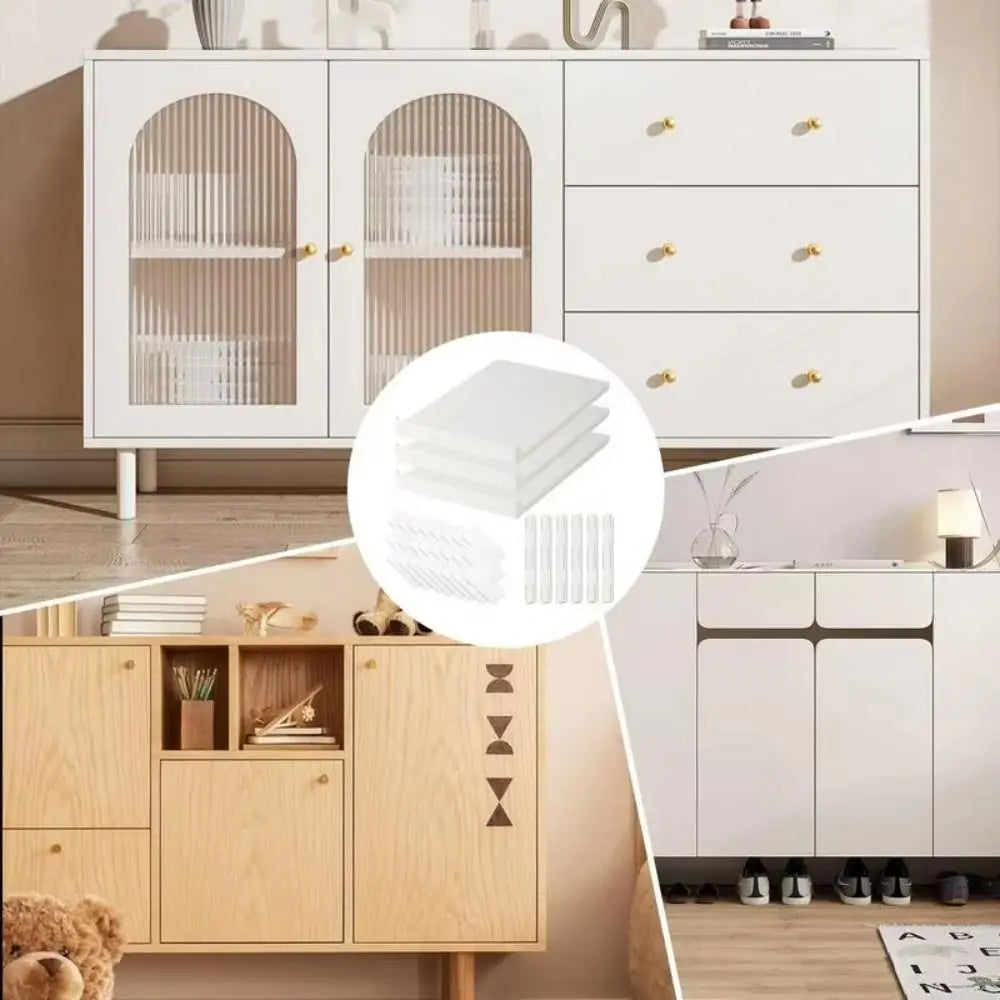 Portable Pull Out Cabinet Drawer Organizer Slide Out Space Saving Storage Shelves Plastic Storage Rack